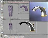 3D tap model in CAD